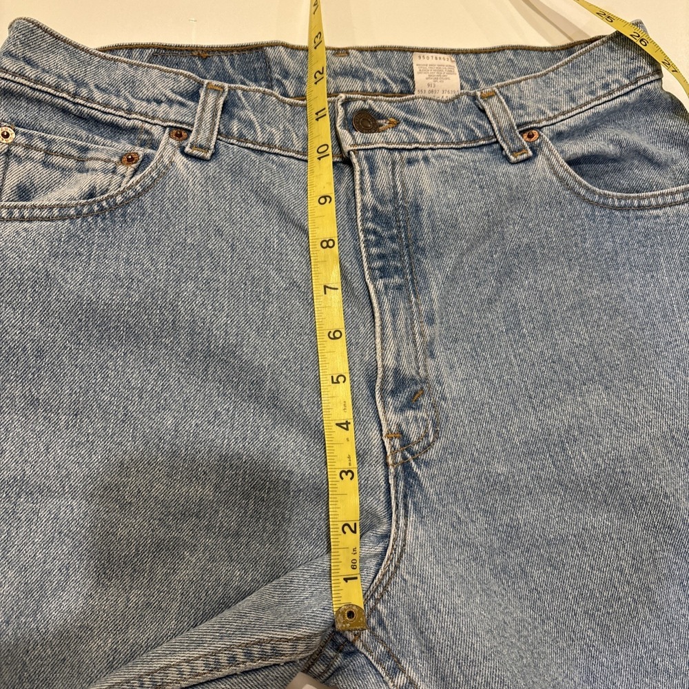 Vintage 90s Levi's 550 Size 13 Juniors Red Tab Made In USA Excellent Condition - Picture 6 of 10